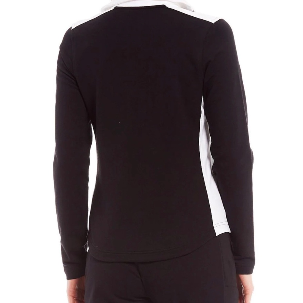 NWT Lauren Ralph Lauren Color Block  Zip Front Cotton Blend Jacket - Picture 3 of 9